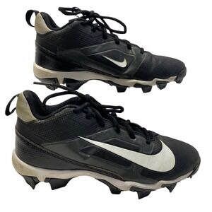 Nike Alpha Menace 4 Shark Youth Football Cleats Fastflex Size 5Y W  FQ4016-001